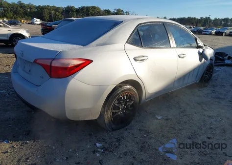 2018 Toyota Corolla Le из США, поврежденный, VIN 2T1BURHE4JC990918